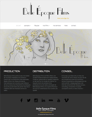 Belle Époque Films - Distribution et production de films, conseil Belle Époque Films - Distribution et production de films, conseil