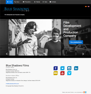 Blue Shadows Films London - Film Development and Production Company Blue Shadows Films London - Film Development and Production Company