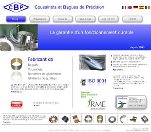 CBP - Coussinets et Bagues de Précision CBP - Coussinets et Bagues de Précision