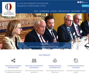 CEFA Club Economique Franco-Allemand - Le club des dirigeants d'entreprises françaises et allemandes à Paris. CEFA Club Economique Franco-Allemand - Le club des dirigeants d'entreprises françaises et allemandes à Paris.